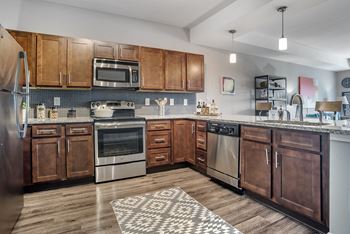 Spacious kitchen